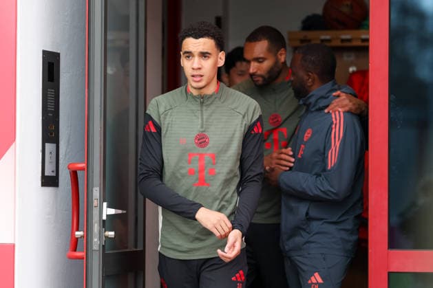 Jamal Musiala (FC Bayern Muenchen, 10), GER, Abschlusstraining, FC Bayern Muenchen, Fussball, UEFA Champions League, Achtelfinale, Hinspiel, Saison 2025 2026, 09.03.2026, GER, Abschlusstraining, FC Bayern Muenchen, Fussball, UEFA Champions League, Achtelfinale, Hinspiel, Saison 2025 2026, 09.03.2026 Muenchen Copyright: xEibner-Pressefoto JennixMaulx EP_JML