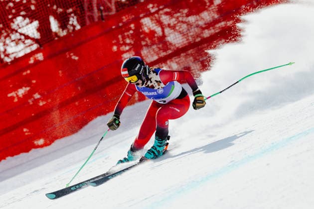 PARALYMPICS - Winter Paralympics Milano Cortina 2026 CORTINA D AMPEZZO,ITALY,09.MAR.26 - PARALYMPICS, ALPINE SKIING - Paralympic Winter games, Winterspiele,Spiele, Summer games Milano Cortina 2026, Super G, women. Image shows Veronika Aigner (AUT).  GEPAxpictures xMaticxKlansek