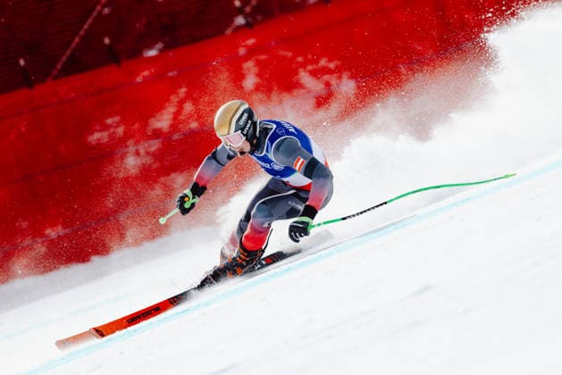 PARALYMPICS - Winter Paralympics Milano Cortina 2026 CORTINA D AMPEZZO,ITALY,09.MAR.26 - PARALYMPICS, ALPINE SKIING - Paralympic Winter games, Winterspiele,Spiele, Summer games Milano Cortina 2026, Super G, women. Image shows Johannes Aigner (AUT).  GEPAxpictures xMaticxKlansek