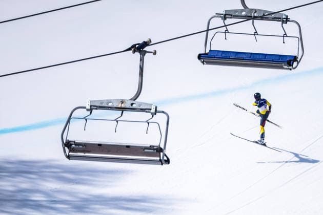 260309 Aaron Lindström of Sweden crashes when competing in the men s Super-G para alpine skiing during day 3 of the Milano Cortina 2026 Winter Paralympic Games on March 9, 2026 in Cortina. Photo: Maxim ThorÃ BILDBYRAN kod MT MT1014 alpint alpine skiing paralympic games paralympics paralympiska spel paralympiske leker vinter-paralympics winter paralympics milano cortina 2026 milano cortina 2026 winter paralympic games 3 bbeng super-g herr sverige *** 260309 Aaron Lindström of Sweden crashes when competing in the men s Super G para alpine skiing during day 3 of the Milano Cortina 2026 Winter Paralympic Games on March 9, 2026 in Cortina Photo Maxim ThorÃ BILDBYRAN kod MT MT1014 alpint alpine skiing paralympic games paralympiska spel paralympiske leker vinter paralympics winter paralympics milano cortina 2026 milano cortina 2026 winter paralympic games 3 bbeng super g herr sverige  Copyright: MAXIMxTHORE BB260309MT086