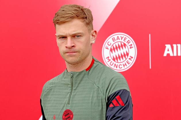 6 Joshua Kimmich, Portraet, Portrait, Fussball Abschlusstraining UEFA Champions League Spiel - Atalanta Bergamo vs. FC Bayern München 09.03.2026 Trainingsgelände, Säbenerstr. FOTO: Mladen Lackovic LakoPress