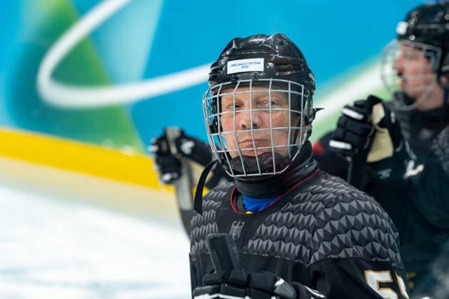 Para Ice hockey, Eishockey - Millano Cortina 2026 Winter Paralympics: Day 3 - GER-USA Para Ice Hockey - Milano Cortina 2026 Winter Paralympics: Day 3 MILANO SANTAGIULIA ICE HOCKEY ARENA MILANO, ITALY - MARCH 9: Preliminary Round - Group A Germany - United States Impressions of Team Para Ice Hockey Germany playing Team USA at March 9 at the Milano Cortina 2026 Winter Paralympics Para Ice Hockey Tournament in the Milano Santagiulia Ice Hockey Arena at day 3. (Photo by RALF KUCKUCK) Copyright 2026 Ralf Kuckuck