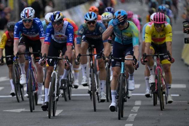 RECORD DATE NOT STATED PARIS NICE 2026 PHOTOPQR REPUBLIQUE DU CENTRE Pascal Proust - 09 03 2026 ; Cyclisme Paris-Nice deuxieme etape arrivee Montargis Max Kanter a dominé le sprint à Montargis. 84th edition of the Paris-Nice cycling race, 187 km from Epone to Montargis, Monday 09 March 2026. France  Copyright: xPHOTOPQR REPUBLIQUExDUxCENTRE MAxPascalxProust.x 20260309RDC5405 20260309RDC5408