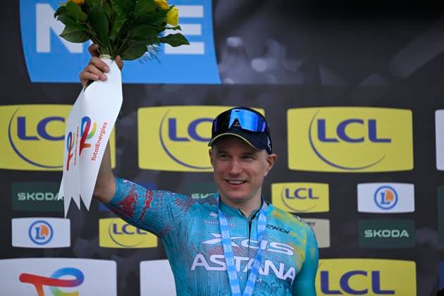 RECORD DATE NOT STATED PARIS NICE 2026 PHOTOPQR REPUBLIQUE DU CENTRE Pascal Proust - 09 03 2026 ; Cyclisme Paris-Nice deuxieme etape arrivee Montargis Max Kanter a dominé le sprint à Montargis. 84th edition of the Paris-Nice cycling race, 187 km from Epone to Montargis, Monday 09 March 2026. German Max Kanter of XDS Astana Team France  Copyright: xPHOTOPQR REPUBLIQUExDUxCENTRE MAxPascalxProust.x 20260309RDC5405 20260309RDC5438