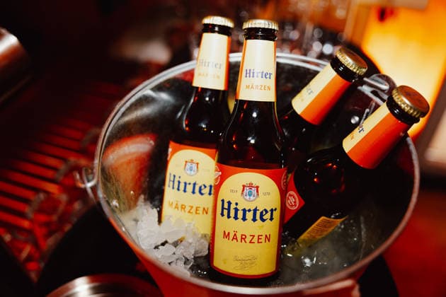 PARALYMPICS - Winter Paralympics Milano Cortina 2026 CORTINA D AMPEZZO,ITALY,09.MAR.26 - PARALYMPICS - Paralympic Winter games, Winterspiele,Spiele, Summer games Milano Cortina 2026, Austria House, Kaernten-Abend. Image shows hirter beer.  GEPAxpictures xMatthiasxTrinkl