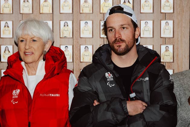 PARALYMPICS - Winter Paralympics Milano Cortina 2026 CORTINA D AMPEZZO,ITALY,09.MAR.26 - PARALYMPICS - Paralympic Winter games, Winterspiele,Spiele, Summer games Milano Cortina 2026, Austria House, Kaernten-Abend. Image shows president Maria Rauch-Kallat (OEPC) and Thomas Grochar (AUT).  GEPAxpictures xMatthiasxTrinkl