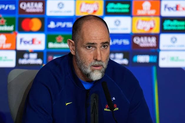 March 9, 2026, Madrid, Madrid, Spain: Igor Tudor, head coach of Tottenham Hotspur, attends his press conference, PK, Pressekonferenz ahead of their UEFA Champions League 2025 26 match against Atletico de Madrid at Riyadh Air Metropolitano on March 09, 2026, in Madrid, Spain. Madrid Spain - ZUMAa181 20260309_zaa_a181_148 Copyright: xDennisxAgyemanx