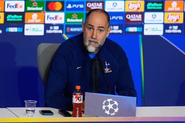 March 9, 2026, Madrid, Madrid, Spain: Igor Tudor, head coach of Tottenham Hotspur, attends his press conference, PK, Pressekonferenz ahead of their UEFA Champions League 2025 26 match against Atletico de Madrid at Riyadh Air Metropolitano on March 09, 2026, in Madrid, Spain. Tottenham Hotspur Press Conference - UEFA Champions League 2025 26  - ZUMAa181 20260309_zaa_a181_168 Copyright: xDennisxAgyemanx
