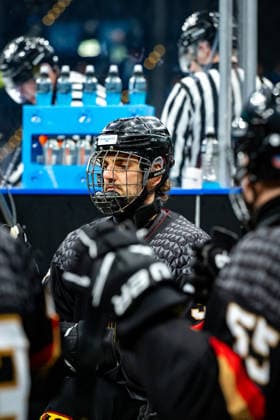 Para Ice hockey, Eishockey - Millano Cortina 2026 Winter Paralympics: Day 3 - GER-USA Para Ice Hockey - Milano Cortina 2026 Winter Paralympics: Day 3 MILANO SANTAGIULIA ICE HOCKEY ARENA MILANO, ITALY - MARCH 9: Preliminary Round - Group A Germany - United States Impressions of Team Para Ice Hockey Germany playing Team USA at March 9 at the Milano Cortina 2026 Winter Paralympics Para Ice Hockey Tournament in the Milano Santagiulia Ice Hockey Arena at day 3. KUHLI-LAUENSTEIN Ingo (No. 33, Athlet, Defender, 20.05.1992, Club Wiehl Penguins) (Photo by RALF KUCKUCK) Copyright 2026 Ralf Kuckuck