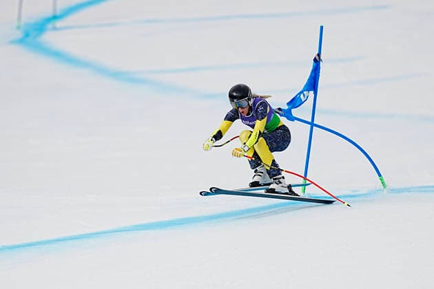 CORTINA, ITALY 20260310 Sweden s Ebba Arsjö during the alpine combined super-g at the Paralympics at the Tofane Alpine Skiing Centre in Cortina, Italy. *** The image is included in the SPORTS PACKAGE. For others PAYMENT IMAGE *** CORTINA ITALY x9200x *** CORTINA, ITALY 20260310 Sweden s Ebba Arsjö during the alpine combined super g at the Paralympics at the Tofane Alpine Skiing Centre in Cortina, Italy The image is included in the SPORTS PACKAGE For others PAYMENT IMAGE CORTINA ITALY x9200x  Copyright: xBjörnxLarssonxRosvall TTx PARALYMPICS 2026 SUPER-G