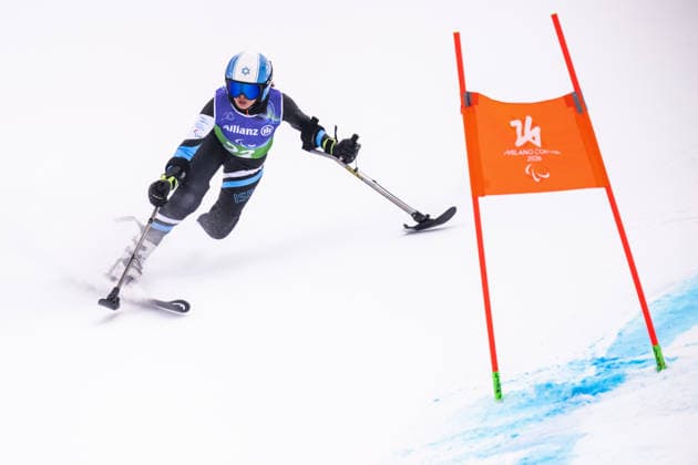 260310 Sheyne Vaspi of Israel competes in the women s combined Super-G para alpine skiing during day 4 of the Milano Cortina 2026 Winter Paralympic Games on March 10, 2026 in Cortina. Photo: Maxim Thore BILDBYRAN kod MT MT1016 alpint alpine skiing paralympic games paralympics paralympiska spel paralympiske leker vinter-paralympics winter paralympics milano cortina 2026 milano cortina 2026 winter paralympic games 4 bbeng kombination *** 260310 Sheyne Vaspi of Israel competes in the women s combined Super G para alpine skiing during day 4 of the Milano Cortina 2026 Winter Paralympic Games on March 10, 2026 in Cortina Photo Maxim Thore BILDBYRAN kod MT MT1016 alpint alpine skiing paralympic games paralympiska spel paralympiske leker vinter paralympics winter paralympics milano cortina 2026 milano cortina 2026 winter paralympic games 4 bbeng kombination  Copyright: MAXIMxTHORE BB260310MT002