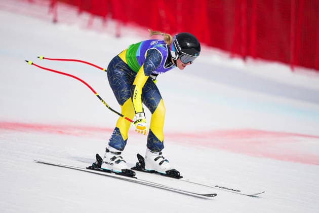 CORTINA, ITALIEN 20260310 Svergies Ebba Arsjö under damernas alpina kombination super-g i Paralympics pa Tofane Alpine Skiing Centre i Cortina, Italien. *** Bilden ingar i SPORTPAKET. För övriga BETALBILD *** CORTINA ITALIEN x10050x *** CORTINA, ITALY 20260310 Swedens Ebba Arsjö during the womens Alpine combined super g at the Paralympics at Tofane Alpine Skiing Centre in Cortina, Italy Picture in SPORT PACKAGE For other PICTURES CORTINA ITALY x10050x  Copyright: xMagnusxLejhall ParasportxSverigex TTx PARALYMPICS 2026 SUPER-G