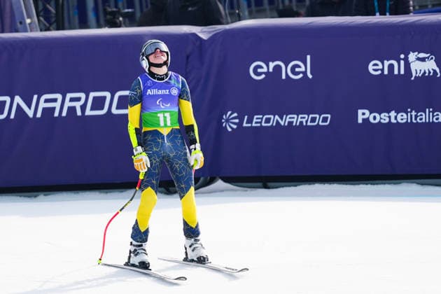CORTINA, ITALIEN 20260310 Svergies Ebba Arsjö under damernas alpina kombination super-g i Paralympics pa Tofane Alpine Skiing Centre i Cortina, Italien. *** Bilden ingar i SPORTPAKET. För övriga BETALBILD *** CORTINA ITALIEN x10050x *** CORTINA, ITALY 20260310 Swedens Ebba Arsjö during the womens Alpine combined super g at the Paralympics at Tofane Alpine Skiing Centre in Cortina, Italy Picture in SPORT PACKAGE For other PICTURES CORTINA ITALY x10050x  Copyright: xMagnusxLejhall ParasportxSverigex TTx PARALYMPICS 2026 SUPER-G