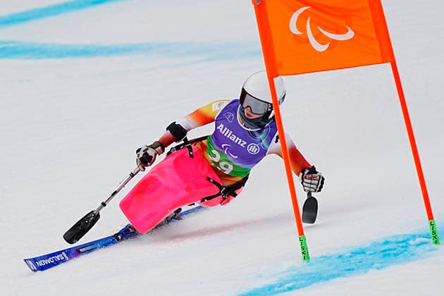 CORTINA, ITALIEN 20260310 Spaniens Audrey Pascual Seco under damernas alpina kombination super-g i Paralympics pa Tofane Alpine Skiing Centre i Cortina, Italien. *** Bilden ingar i SPORTPAKET. För övriga BETALBILD *** CORTINA ITALIEN x9200x *** CORTINA, ITALY 20260310 Spains Audrey Pascual Seco during the womens Alpine combined super g at the Paralympics at the Tofane Alpine Skiing Centre in Cortina, Italy Picture in SPORT PACKAGE For others PAY PICTURE CORTINA ITALY x9200x  Copyright: xBjörnxLarssonxRosvall TTx PARALYMPICS 2026 ALPIN KOMBINATION