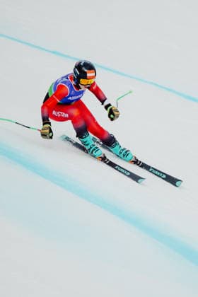 PARALYMPICS - Winter Paralympics Milano Cortina 2026 CORTINA D AMPEZZO,ITALY,10.MAR.26 - PARALYMPICS, ALPINE SKIING - Paralympic Winter games, Winterspiele,Spiele, Summer games Milano Cortina 2026, Super Combined, women. Image shows Veronika Aigner (AUT).  GEPAxpictures xMaticxKlansek