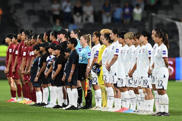 SOCCER ASIAN CUP INDIA TAIWAN, India and Taiwan line up ahead of the AFC Women™s Asian Cup Group C match between India and Taiwan at CommBank Stadium in Sydney, Tuesday, March 10, 2026. ( NO ARCHIVING, EDITORIAL USE ONLY SYDNEY NEW SOUTH WALES AUSTRALIA  Copyright: xDEANxLEWINSx 20260310119524152686
