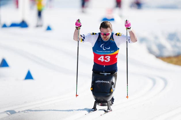 CORTINA, ITALY 20260310 Sweden s Arnt Christian Furuberg during the men s sitting cross-country skiing sprint classic at the Tesero Cross-Country Skiing Stadium, in Val Di Fiemme. *** The image is included in the SPORTS PACKAGE. For others PAYMENT IMAGE *** VAL DI FIEMME ITALY x10500x *** CORTINA, ITALY 20260310 Sweden s Arnt Christian Furuberg during the men s sitting cross country skiing sprint classic at the Tesero Cross Country Skiing Stadium, in Val Di Fiemme The image is included in the SPORTS PACKAGE For others PAYMENT IMAGE VAL DI FIEMME ITALY x10500x  Copyright: xOscarxOlsson ParasportxSverigex TTx PARALYMPICS SUPER-G