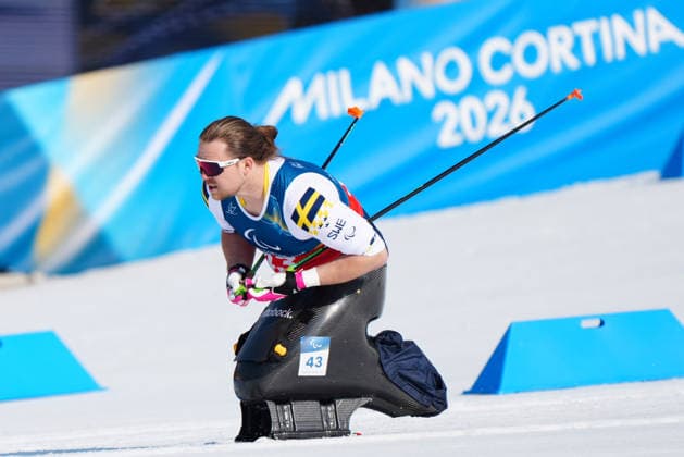 CORTINA, ITALY 20260310 Sweden s Arnt Christian Furuberg during the men s sitting cross-country skiing sprint classic at the Tesero Cross-Country Skiing Stadium, in Val Di Fiemme. *** The image is included in the SPORTS PACKAGE. For others PAYMENT IMAGE *** VAL DI FIEMME ITALY x10500x *** CORTINA, ITALY 20260310 Sweden s Arnt Christian Furuberg during the men s sitting cross country skiing sprint classic at the Tesero Cross Country Skiing Stadium, in Val Di Fiemme The image is included in the SPORTS PACKAGE For others PAYMENT IMAGE VAL DI FIEMME ITALY x10500x  Copyright: xOscarxOlsson ParasportxSverigex TTx PARALYMPIC CROSS-COUNTRY SKIS