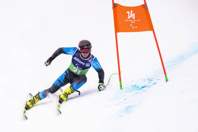 260310 Aleksei Bugaev of Russia competes in the men s combined Super-G para alpine skiing during day 4 of the Milano Cortina 2026 Winter Paralympic Games on March 10, 2026 in Cortina. Photo: Maxim Thore BILDBYRAN kod MT MT1017 alpint alpine skiing paralympic games paralympics paralympiska spel paralympiske leker vinter-paralympics winter paralympics milano cortina 2026 milano cortina 2026 winter paralympic games 4 bbeng kombination herr *** 260310 Aleksei Bugaev of Russia competes in the men s combined Super G para alpine skiing during day 4 of the Milano Cortina 2026 Winter Paralympic Games on March 10, 2026 in Cortina Photo Maxim Thore BILDBYRAN kod MT MT1017 alpint alpine skiing paralympic games paralympiska spel paralympiske leker vinter paralympics winter paralympics milano cortina 2026 milano cortina 2026 winter paralympic games 4 bbeng kombination herr  Copyright: MAXIMxTHORE BB260310MT011