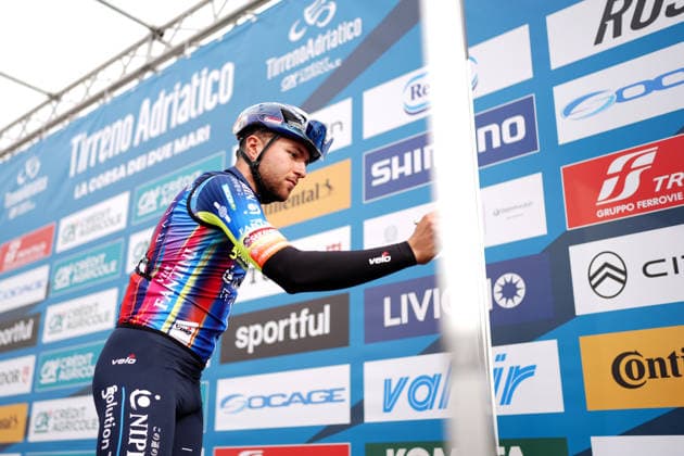 Iacchi Alessandro Of Solution Tech Nippo Rali during the 206-kilometer Stage 2 of the Tirreno-Adriatico cycling race from Camaiore to San Gimignano - Italy - Tuesday, March 10, 2026. - cycling .  Copyright: xMassimoxPaolone LaPressex