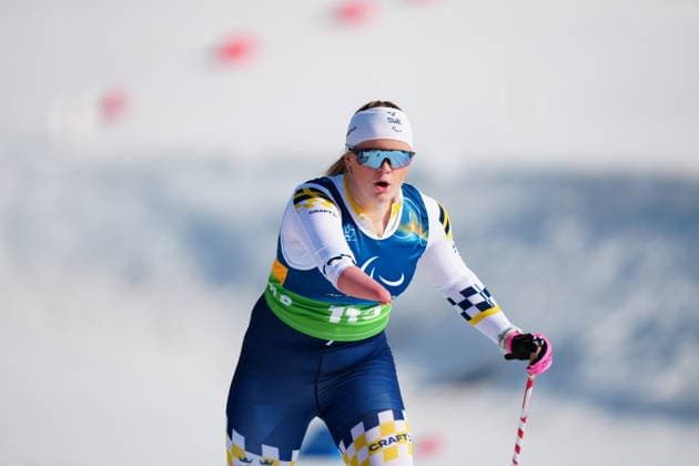 VAL DI FIEMME, ITALY 20260310 Sweden s Alice Morelius during the women s cross-country skiing sprint, classic, at the Tesero Cross-Country Skiing Stadium in Val di Fiemme, Italy. *** The image is included in the SPORTS PACKAGE. For others PAYMENT IMAGE *** VAL DI FIEMME ITALY x10500x *** VAL DI FIEMME, ITALY 20260310 Sweden s Alice Morelius during the women s cross country skiing sprint, classic, at the Tesero Cross Country Skiing Stadium in Val di Fiemme, Italy The image is included in the SPORTS PACKAGE For others PAYMENT IMAGE VAL DI FIEMME ITALY x10500x  Copyright: xOscarxOlsson ParasportxSverigex TTx PARALYMPICS 2026 LÄNGDSKIDOR