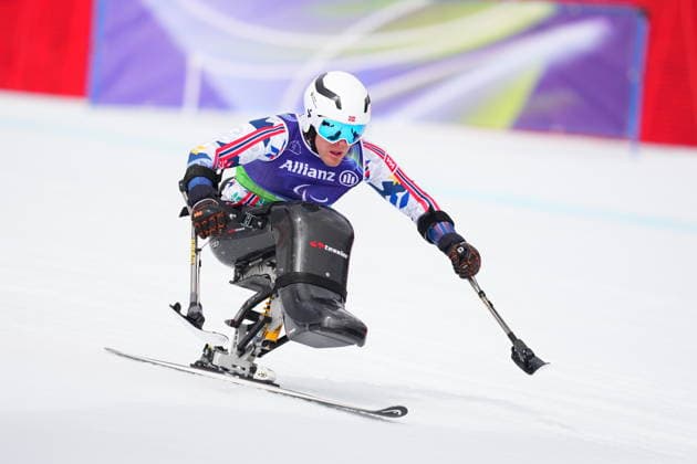 CORTINA, ITALY 20260310 Austria s Thomas Grochar during the men s alpine combined super-g at the Paralympics at the Tofane Alpine Skiing Centre in Cortina, Italy. *** The image is included in the SPORTS PACKAGE. For others PAID IMAGE *** CORTINA ITALY x10050x *** CORTINA, ITALY 20260310 Austria s Thomas Grochar during the men s alpine combined super g at the Paralympics at the Tofane Alpine Skiing Centre in Cortina, Italy The image is included in the SPORTS PACKAGE For others PAID IMAGE CORTINA ITALY x10050x  Copyright: xMagnusxLejhall ParasportxSverigex TTx PARALYMPICS 2026 ALPIN KOMBINATION
