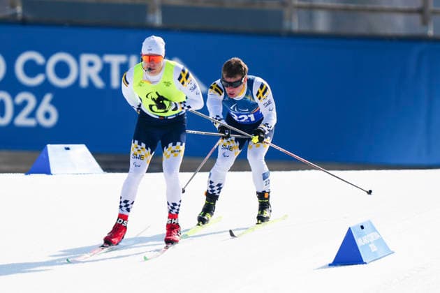 VAL DI FIEMME, ITALY 20260310 Sweden s Zebastian Modin during the men s cross-country skiing sprint, classic style, at the Tesero Cross-Country Skiing Stadium in Val di Fiemme, Italy. VAL DI FIEMME ITALY x10500x *** VAL DI FIEMME, ITALY 20260310 Sweden s Zebastian Modin during the men s cross country skiing sprint, classic style, at the Tesero Cross Country Skiing Stadium in Val di Fiemme, Italy VAL DI FIEMME ITALY x10500x  Copyright: xOscarxOlsson ParasportxSverigex TTx PARALYMPICS 2026 CROSS-COUNTRY SKIING