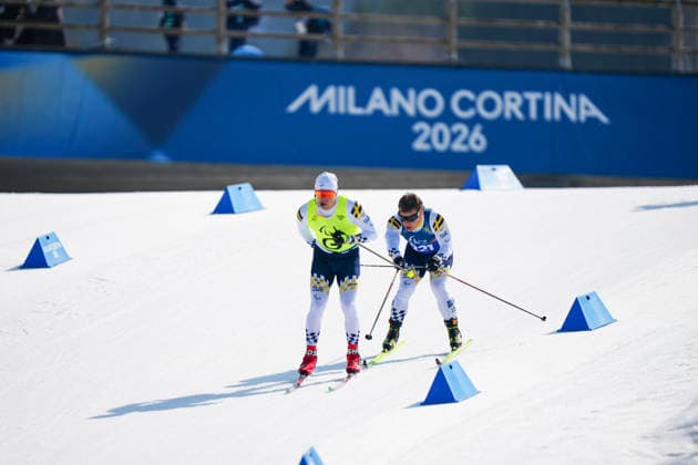 VAL DI FIEMME, ITALY 20260310 Sweden s Zebastian Modin during the men s cross-country skiing sprint, classic style, at the Tesero Cross-Country Skiing Stadium in Val di Fiemme, Italy. VAL DI FIEMME ITALY x10500x *** VAL DI FIEMME, ITALY 20260310 Sweden s Zebastian Modin during the men s cross country skiing sprint, classic style, at the Tesero Cross Country Skiing Stadium in Val di Fiemme, Italy VAL DI FIEMME ITALY x10500x  Copyright: xOscarxOlsson ParasportxSverigex TTx PARALYMPICS 2026 CROSS-COUNTRY SKIING