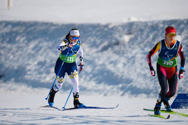 260310 Ellen Westerlund of Sweden competes in women s cross country skiing sprint standing qualification on March 10, 2026 in Val di Fiemme. Photo: Oscar Olsson Swedish Parasport Federation BILDBYRAN kod XY XY0100 cross country skiing sprint 2026 paralympics day 1 para cross country skiing women™s standing sprint bbeng paralympic games paralympics paralympiska spel paralympiske leker vinter-paralympics winter paralympics milano cortina 2026 milano cortina 2026 winter paralympic games paraskidor sverige skidor *** 260310 Ellen Westerlund of Sweden competes in women s cross country skiing sprint standing qualification on March 10, 2026 in Val di Fiemme Photo Oscar Olsson Swedish Parasport Federation BILDBYRAN kod XY XY0100 cross country skiing sprint 2026 paralympics day 1 para cross country skiing women™s standing sprint bbeng paralympic games paralympiska spel paralympiske leker vinter paralympics winter paralympics milano cortina 2026 milano cortina 2026 winter paralympic games paraskidor sverige skidor  Copyright: OSCARxOLSSON BB260310BB624
