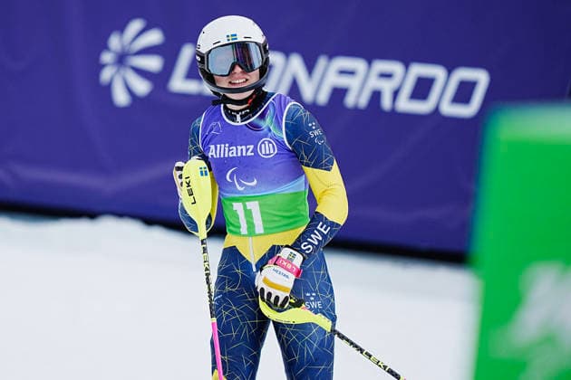 CORTINA, ITALIEN 20260310 Sveriges Ebba Arsjö tar guld i damernas alpin kombination i Paralympics pa Tofane Alpine Skiing Centre i Cortina, Italien. *** Bilden ingar i SPORTPAKET. För övriga BETALBILD *** CORTINA ITALIEN x9200x *** CORTINA, ITALY 20260310 Swedens Ebba Arsjö wins gold in the womens alpine combined at the Paralympics at Tofane Alpine Skiing Centre in Cortina, Italy Picture in SPORT PACKAGE For others PAY PICTURE CORTINA ITALY x9200x  Copyright: xBjörnxLarssonxRosvall TTx PARALYMPICS 2026 ALPIN KOMBINATION