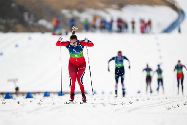 VAL DI FIEMME, ITALY 20260310 Norway s Vilde Nilsen takes gold in the women s cross-country skiing sprint, classic style, at the Tesero Cross-Country Skiing Stadium in Val di Fiemme, Italy. *** The image is included in the SPORTS PACKAGE. For others PAYMENT IMAGE *** VAL DI FIEMME ITALY x10500x *** VAL DI FIEMME, ITALY 20260310 Norway s Vilde Nilsen takes gold in the women s cross country skiing sprint, classic style, at the Tesero Cross Country Skiing Stadium in Val di Fiemme, Italy The image is included in the SPORTS PACKAGE For others PAYMENT IMAGE VAL DI FIEMME ITALY x10500x  Copyright: xOscarxOlsson ParasportxSverigex TTx PARALYMPICS 2026 CROSS-COUNTRY SKIING