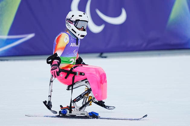 CORTINA, ITALIEN 20260310 Spaniens Audrey Pascual Seco vann alpin kombination i Paralympics pa Tofane Alpine Skiing Centre i Cortina, Italien. *** Bilden ingar i SPORTPAKET. För övriga BETALBILD *** CORTINA ITALIEN x9200x *** CORTINA, ITALY 20260310 Spains Audrey Pascual Seco won the Alpine Combined at the Paralympics at the Tofane Alpine Skiing Centre in Cortina, Italy Picture in SPORTS PACKAGE For others PAY PICTURE CORTINA ITALY x9200x  Copyright: xBjörnxLarssonxRosvall TTx PARALYMPICS 2026 ALPIN KOMBINATION