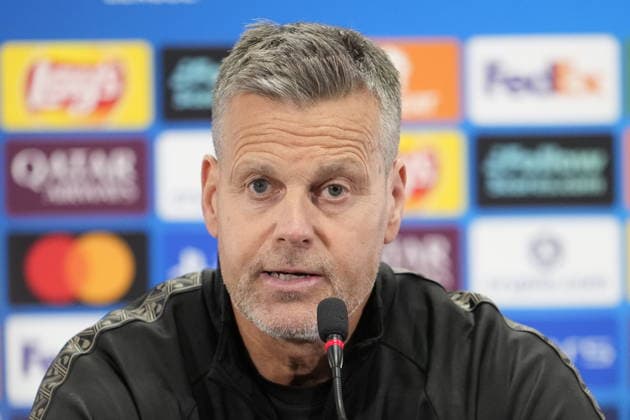 Football, press conference with Bodo Glimt Bodo, Norway 20260310 Bodo Glimt s coach Kjetil Knutsen during a press conference with Bodo Glimt at Aspmyra stadium before the Champions League football match against Sporting Photo Fredrik Varfjell NTB Bodo Norway EDITORIAL USE ONLY RESTRICTED USE FOR BETTING COMPANIES  Copyright: xFredrikxVarfjellx xNTBx