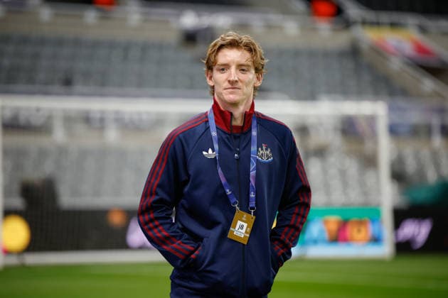 Newcastle United v Barcelona, Champions League Anthony Gordon of Newcastle United arrives for todays game during the Champions League match between Newcastle United and Barcelona at St. James s Park, Newcastle, UK on 10 March 2026. Newcastle St. James s Park Tyne and Wear UK Editorial use only , Copyright: xCraigxCowanx PSI-23867-0041