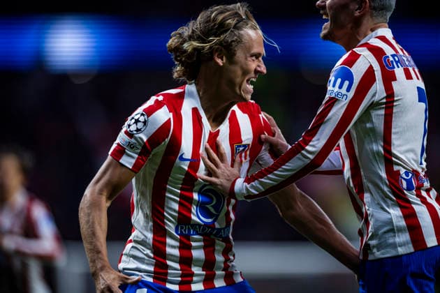 Atletico de Madrid vs Tottenham Hotspur - UEFA Champions League - 10 03 2026 Marcos Llorente of Atletico de Madrid celebrates his goal during the UEFA Champions League match between Atletico de Madrid and Tottenham Hotspur at Riyadh Air Metropolitano Stadium on March 10, 2026 in Madrid, Spain. Madrid Spain Copyright: xMarinaxFrutos PGSxPhotoxAgencyx