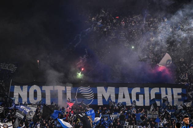 Mg Bergamo 10 03 2026 - Champions League Atalanta-Bayern Monaco foto Matteo Gribaudi Image nella foto: tifosi Atalanta 