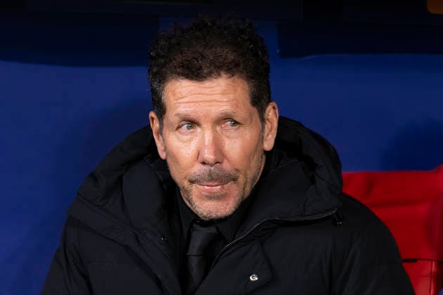 Atletico de Madrid v Tottenham Hotspur FC - UEFA Champions League 2025 26 Round of 16 Atletico de Madrid v Tottenham Hotspur FC - UEFA Champions League 2025 26 Round of 16 First Leg match Atletico de Madrid coach s Diego Pablo Simeone before the UEFA Champions League 2025 26 Round of 16 First Leg match between Atletico de Madrid and Tottenham Hotspur FC at Estadio Riyadh Air Metropolitano on March 10, 2026 in Madrid, Spain. Madrid Madrid Spain Copyright: xALEJANDROxMATIASx