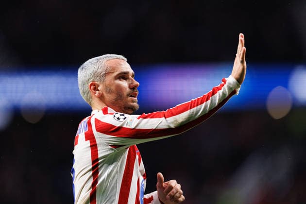 Antoine Griezmann seen during UEFA Champions League round of 16 game between teams of Atletico de Madrid and Tottenham Hotspur Football Club (Joao Gregorio Ball Raw Images) Madrid Riyadh Air Metropolitano Spain Copyright: xJoaoxGregoriox joaogregorio_atletico_tottenham_2526joaogregorio_atletico_tottenham0077