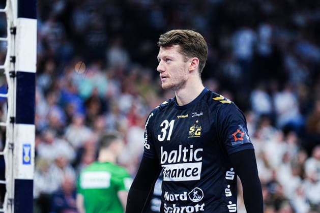 Emil Manfeldt Jakobsen (SG Flensburg-Handewitt, 31) GER, THW Kiel vs. SG Flensburg-Handewitt, Handball, EHF European League, Hauptrunde, Saison 2025 2026, 10.03.2026 GER, THW Kiel vs. SG Flensburg-Handewitt, Handball, EHF European League, Hauptrunde, Saison 2025 2026, 10.03.2026 Kiel Copyright: xEibner-Pressefoto MarcelxvonxFehrnx EP_MFN