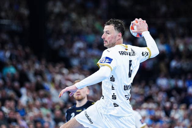 Wurf Tor Domagoj Duvnjak (THW Kiel, 04) GER, THW Kiel vs. SG Flensburg-Handewitt, Handball, EHF European League, Hauptrunde, Saison 2025 2026, 10.03.2026 GER, THW Kiel vs. SG Flensburg-Handewitt, Handball, EHF European League, Hauptrunde, Saison 2025 2026, 10.03.2026 Kiel Copyright: xEibner-Pressefoto MarcelxvonxFehrnx EP_MFN
