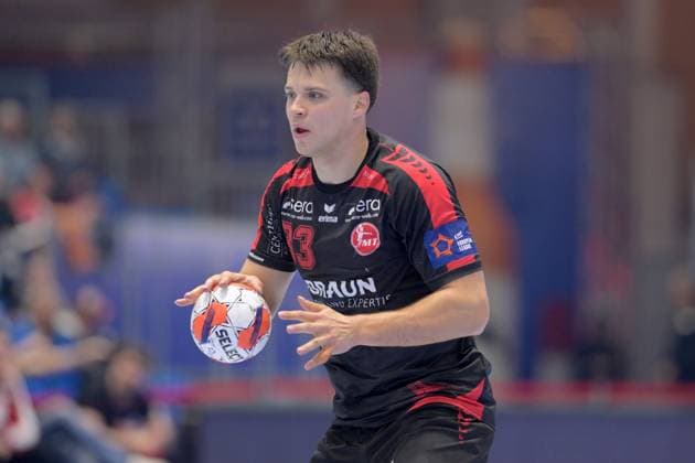 Aaron Mensing (MT Melsungen 33) (am Ball) , GER, MT Melsungen - HC Vardar 1961 PRO Skopje (MKD), Handball, EHF European League Maenner, Main Round, Saison 2025 2026, 10.03.2026, GER, MT Melsungen - HC Vardar Skopje, Handball, EHF Maenner, Main Round, Saison 2025 2026, 10.03.2026 Kassel Copyright: xEibner-Pressefotox xRolandxSippelx EP_RSL