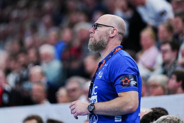 Ales Pajovic (SG Flensburg-Handewitt, Trainer) GER, THW Kiel vs. SG Flensburg-Handewitt, Handball, EHF European League, Hauptrunde, Saison 2025 2026, 10.03.2026 GER, THW Kiel vs. SG Flensburg-Handewitt, Handball, EHF European League, Hauptrunde, Saison 2025 2026, 10.03.2026 Kiel Copyright: xEibner-Pressefoto MarcelxvonxFehrnx EP_MFN