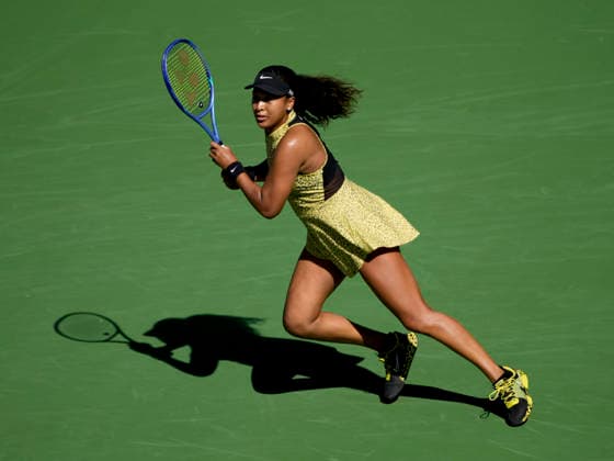 March 10, 2026 Naomi Osaka (JPN) in action against Aryna Sabalenka during their fourth round match at the BNP Paribas Open held at the Indian Wells Tennis Garden in Indian Wells, California. California. Mandatory Photo Credit : CSM Tennis 2026: BNP Paribas Open MAR 10  - ZUMAc04_ 20260310_zma_c04_011 Copyright: xCharlesxBausx