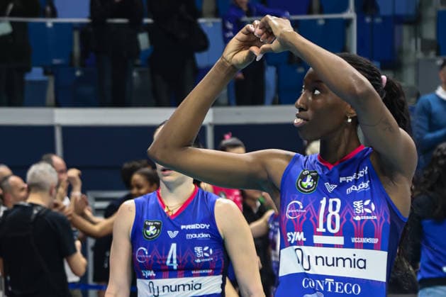 Paola EGONU (VeroVolley Milano) during Quarter Final CEV Champions League Women 2026 match between Numia VeroVolley Milano and VakifBank Istanbul at Allianz Cloud, Milan, Italy on March 10, 2026& x9; during Numia Vero Volley Milano vs VakifBank Istanbul, CEV Champions League Women volleyball match in Milan, Italy, March 10 2026  Copyright: xValerioxOrigo IPAxSportx xipa-agency.netx xx IPA_72688750 IPA_Agency_IPA72688750
