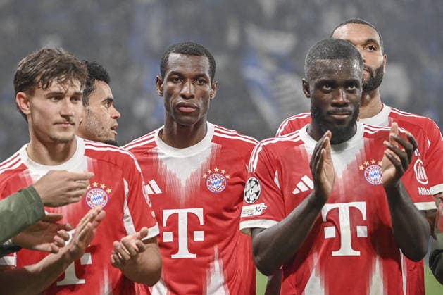 Atalanta v Bayern Munchen - UEFA Champions League BERGAMO, ITALY - MARCH 10: Bayern Munchen s players greet fans at the end of the UEFA Champions League round of 16 first leg football match between Atalanta and Bayern Munchen at the Stadio di Bergamo, Italy, on March 10, 2026. Bayern Munchen defeated Atalanta 6-1. Isabella Bonotto Anadolu Bergamo Italy. Editorial use only. Please get in touch for any other usage.  Copyright: x2026xAnadoluxIsabellaxBonottox
