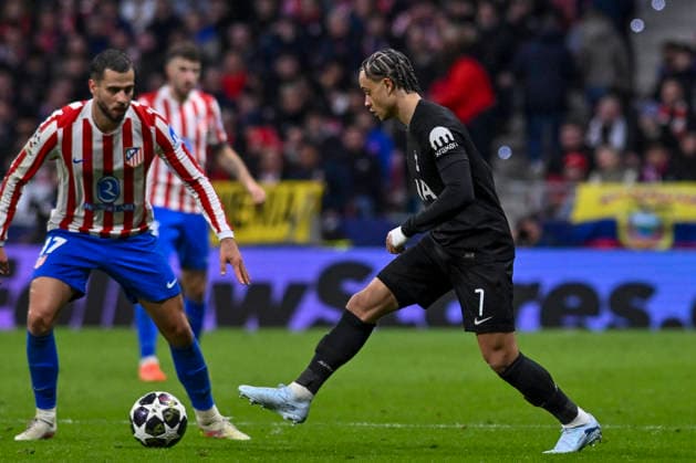 March 11, 2026, Madrid, Madrid, Spain: XAVI SIMONS of Tottenham Hotspur FC in action during the Champions League round of 16 match between ATLETICO DE MADRID and TOTTENHAM HOTSPUR, held on March 10, 2026, at the Riyadh Air Metropolitano, Madrid, Spain. ATLETICO DE MADRID 5 Vs TOTTENHAM HOTSPUR 2 Champions League Match, Season 25 26 (03 10 26) - ZUMAc312 20260311_zsp_c312_080 Copyright: xOscarxManuelxSanchezx