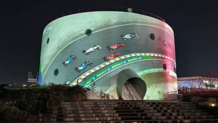Heineken Formula 1 Chinese Grand Prix Warm-up The F1 Motorsport Projection 3D Mapping Light Show, held at the former industrial landmarks such as oil tanks, is a warm-up for the Heineken Formula 1 Chinese Grand Prix in Shanghai, China on March 10, 2026. Shanghai Shanghai China  Copyright: xXYx i1773209667300