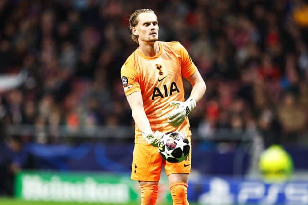 Antonin Kinsky (Tottenham), MARCH 10, 2026 - Football Soccer : UEFA Champions League Round of 16 1st leg match between Club Atletico de Madrid - Tottenham Hotspur at the Estadio Metropolitano in Madrid, Spain. Noxthirdxpartyxsales  aflo_323024336