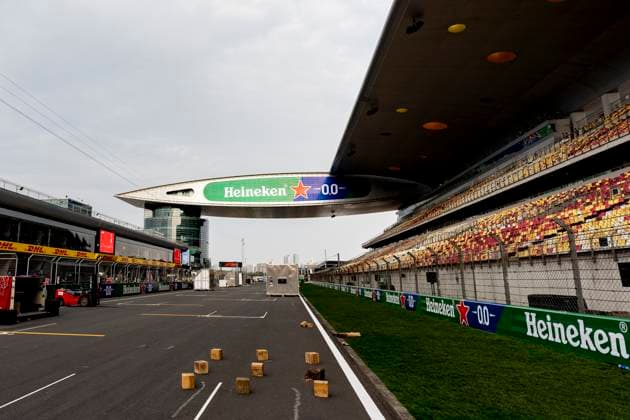 SHANGHAI - Circuit overview during the Formula 1 China Shanghai Circuit overview in Albert Park on March 11, 2025 in Shanghai, China. (Photo by DeFodi Images) -