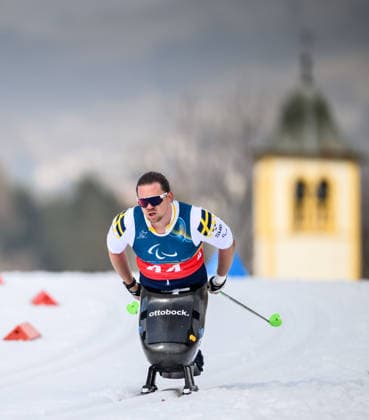 260311 Arnt Christian Furuberg of Sweden competes in the men s 10km interval start sitting para cross-country skiing during day 5 of the Milano Cortina 2026 Winter Paralympic Games on March 11, 2026 in Val di Fiemme. Photo: Maxim Thore BILDBYRAN kod MT MT1018 skidor cross-country skiing langrenn paralympic games paralympics paralympiska spel paralympiske leker vinter-paralympics winter paralympics milano cortina 2026 milano cortina 2026 winter paralympic games 5 bbeng sverige *** 260311 Arnt Christian Furuberg of Sweden competes in the men s 10km interval start sitting para cross country skiing during day 5 of the Milano Cortina 2026 Winter Paralympic Games on March 11, 2026 in Val di Fiemme Photo Maxim Thore BILDBYRAN kod MT MT1018 skidor cross country skiing langrenn paralympic games paralympiska spel paralympiske leker vinter paralympics winter paralympics milano cortina 2026 milano cortina 2026 winter paralympic games 5 bbeng sverige  Copyright: MAXIMxTHORE BB260311MT003